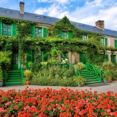 Maison Fleurs De Lys, Climatisee, Wifi Et Parking Privee Gratuit, Lave-Linge, Vernon Giverny Exteriör bild